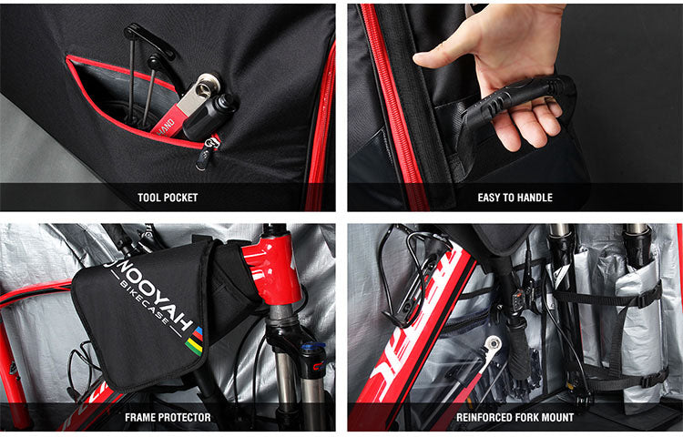 NOOYAH Bike Case BK012 – Ultimate Protection Zero Disassembly