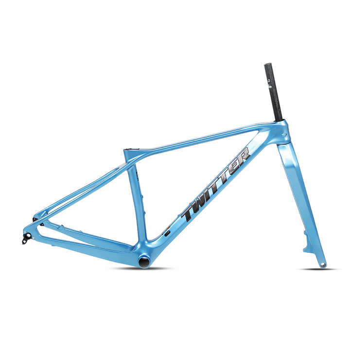 TWITTER M6 Carbon MTB Frame – T900 Mix, 29"/27.5", Strengthened XC, Gloss+UV Decals