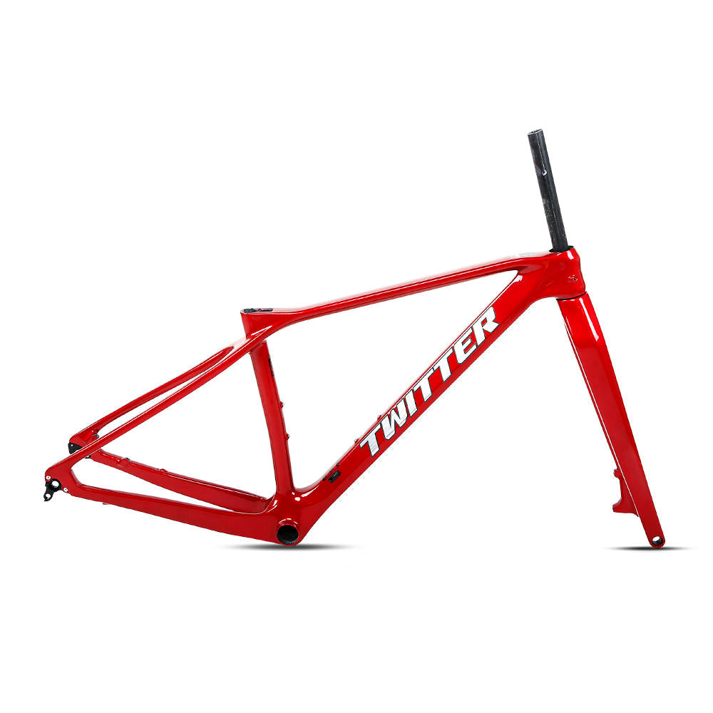 TWITTER M6 Carbon MTB Frame – T900 Mix, 29"/27.5", Strengthened XC,  Thru axle  +Lever