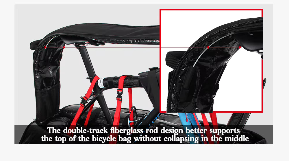 NOOYAH Bike Case BK015 – Ultimate Protection Zero Disassembly Total Freedom