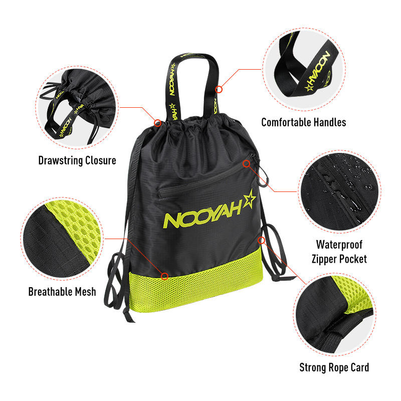 NOOYAH Waterproof Drawstring Backpack