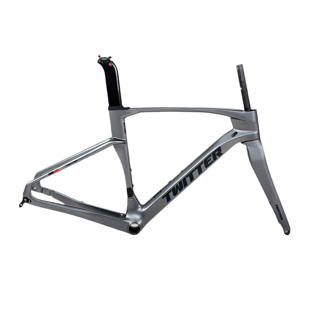 gravel bike frame carbon TWITTER GRAVEL V3 Disc Carbon Road Frame Set – T900, 700C, Endurance & Gravel Racing