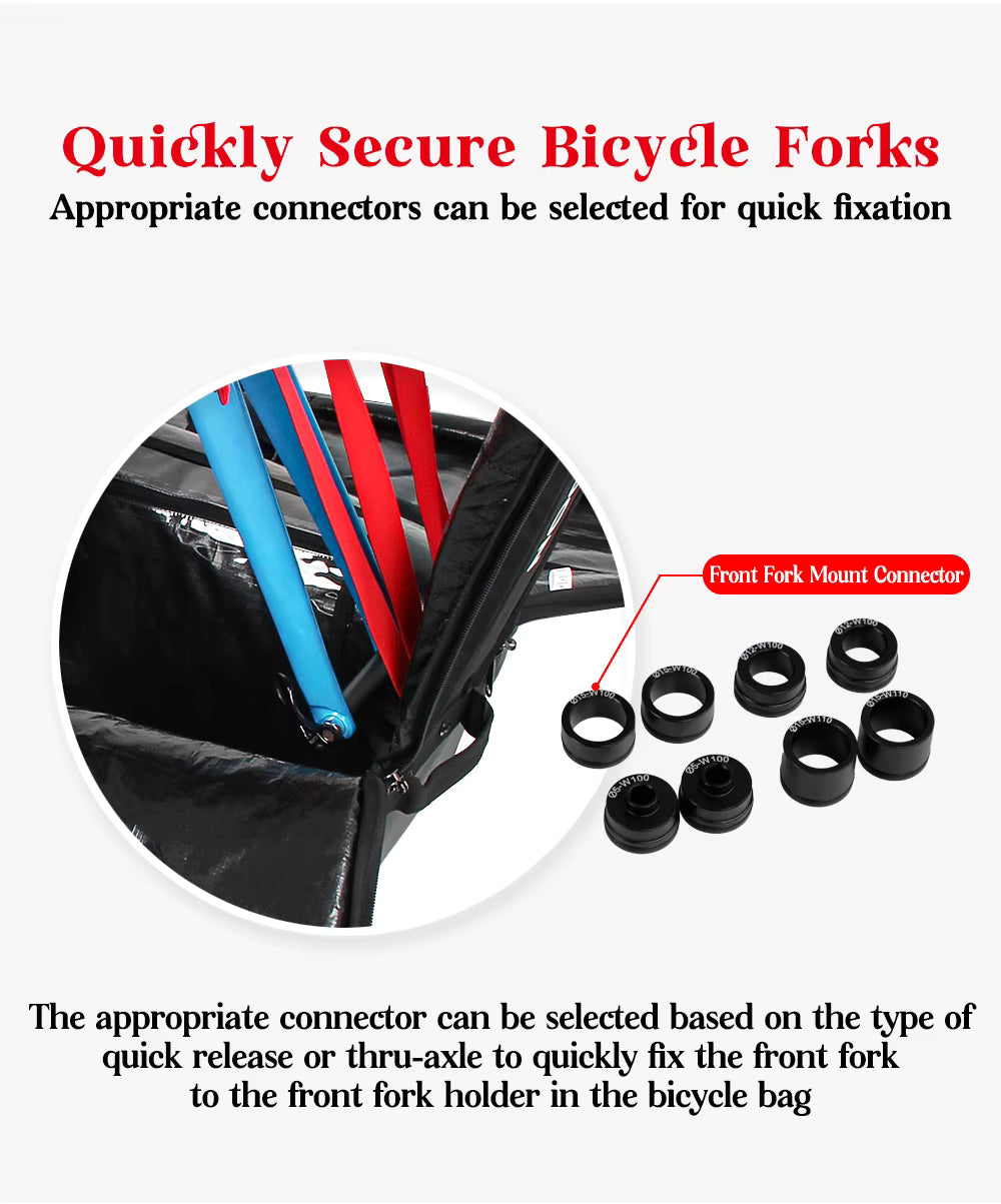 NOOYAH Bike Case BK015 PRO – Ultimate Protection Zero Disassembly Total Freedom