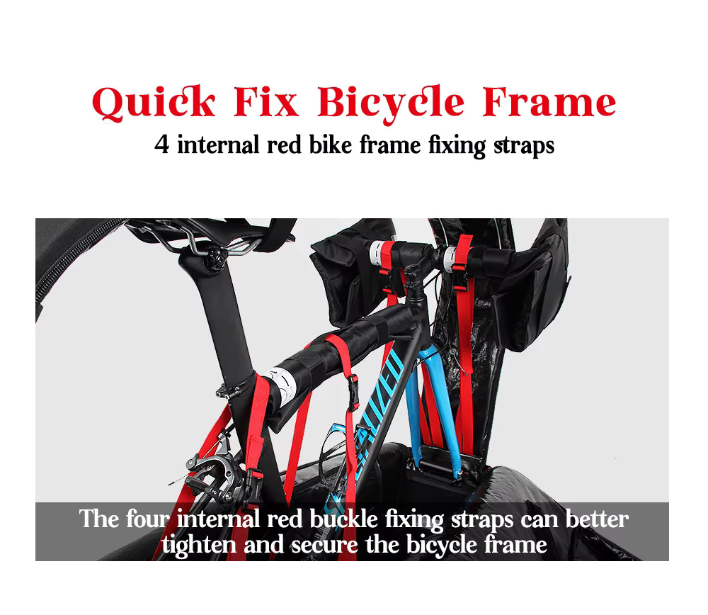 NOOYAH Bike Case BK015 PRO – Ultimate Protection Zero Disassembly Total Freedom