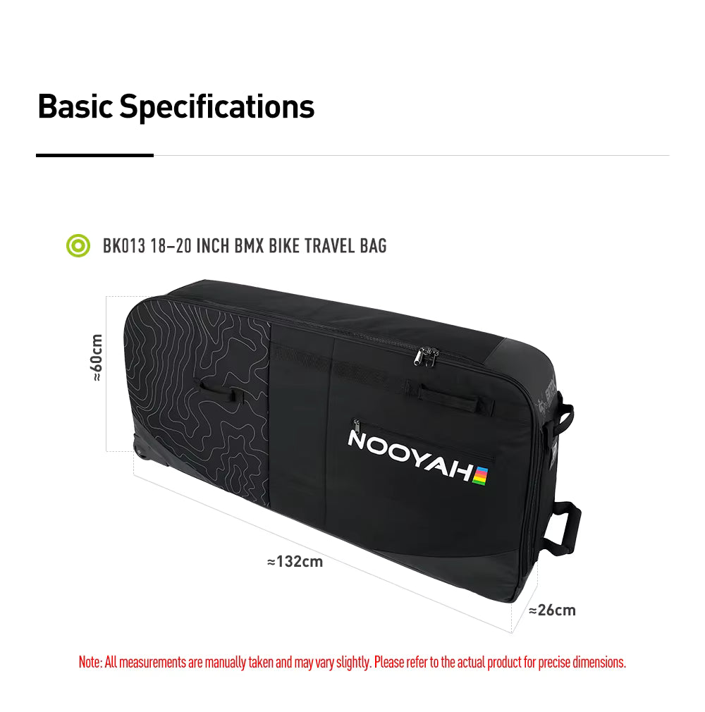NOOYAH Bike Case BK013 – Ultimate Protection Zero Disassembly Total Freedom