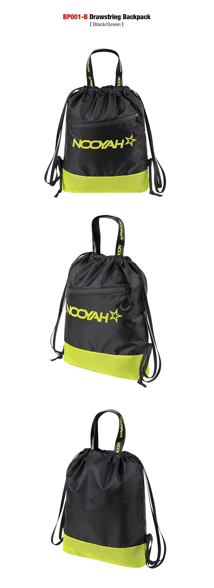 NOOYAH Waterproof Drawstring Backpack