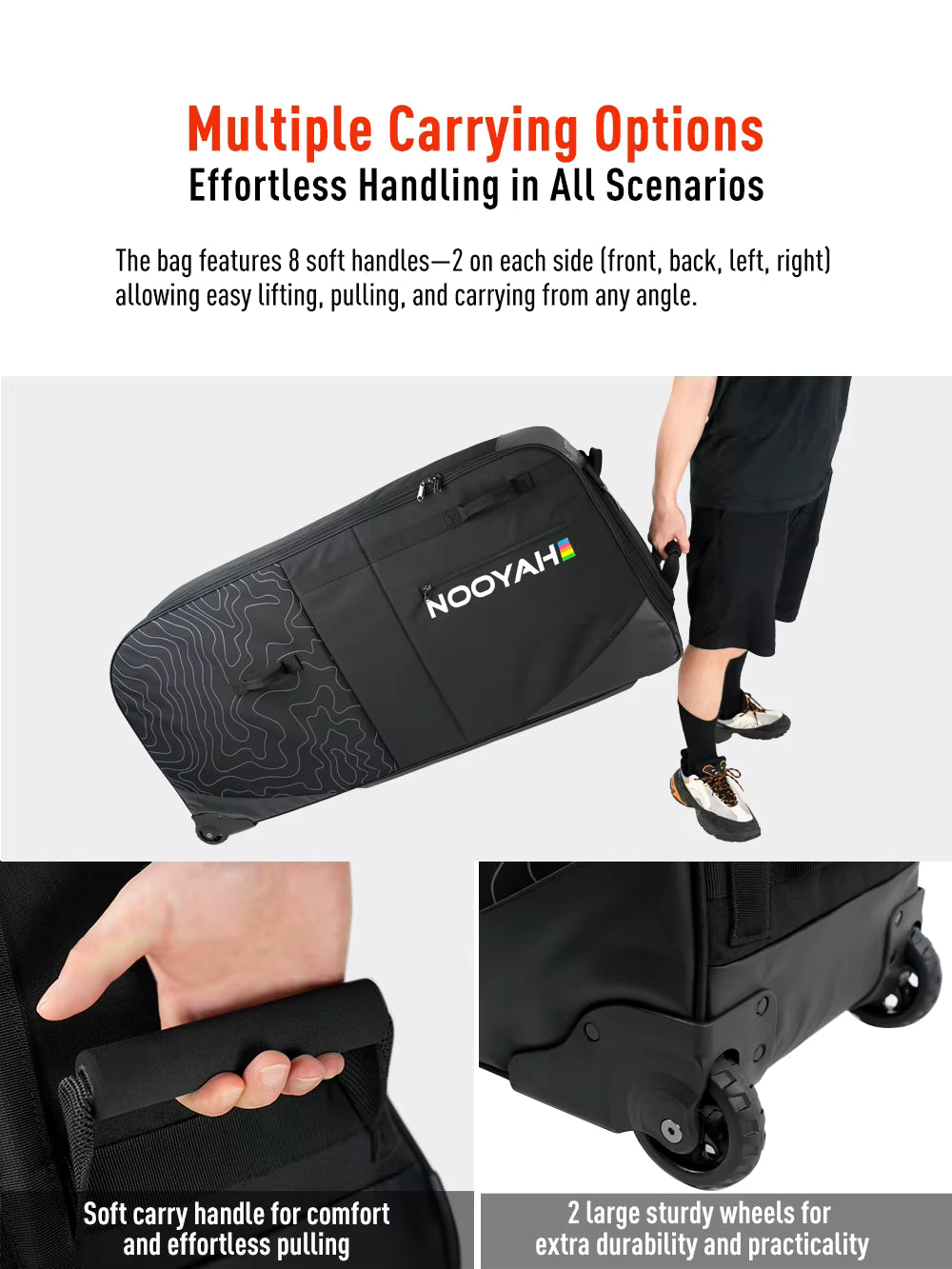 NOOYAH Bike Case BK013 – Ultimate Protection Zero Disassembly Total Freedom