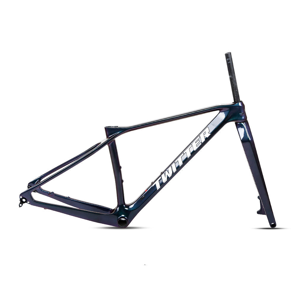 TWITTER M6 Carbon MTB Frame – T900 Mix, 29"/27.5", Strengthened XC,  Thru axle  +Lever