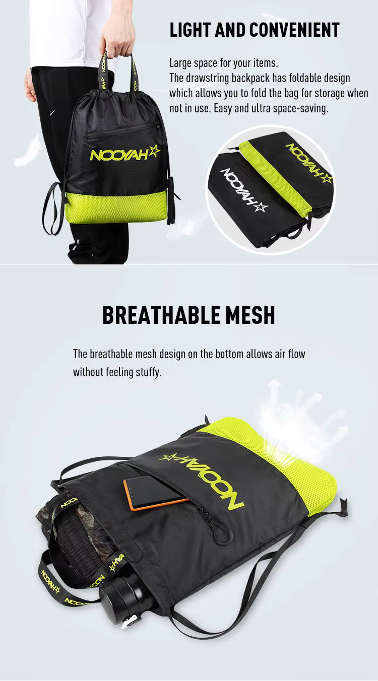 NOOYAH Waterproof Drawstring Backpack