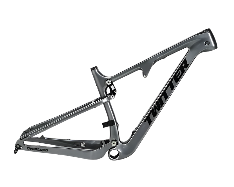 TWITTER OVERLORD Full Suspension Carbon MTB Frame – T800 Mix, 29