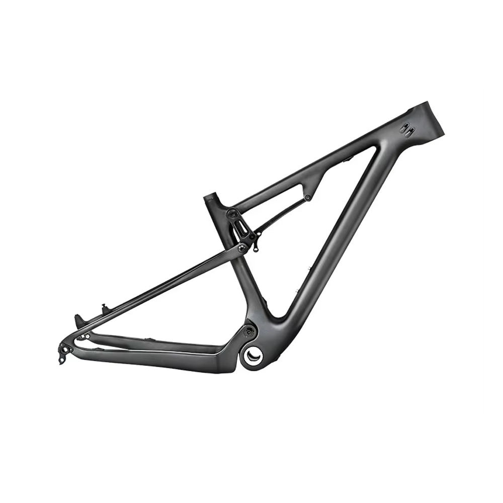 TWITTER OVERLORD Full Suspension Carbon MTB Frame – T800, 29"/27.5", AM, with DNM Rear SHOX, No Decals