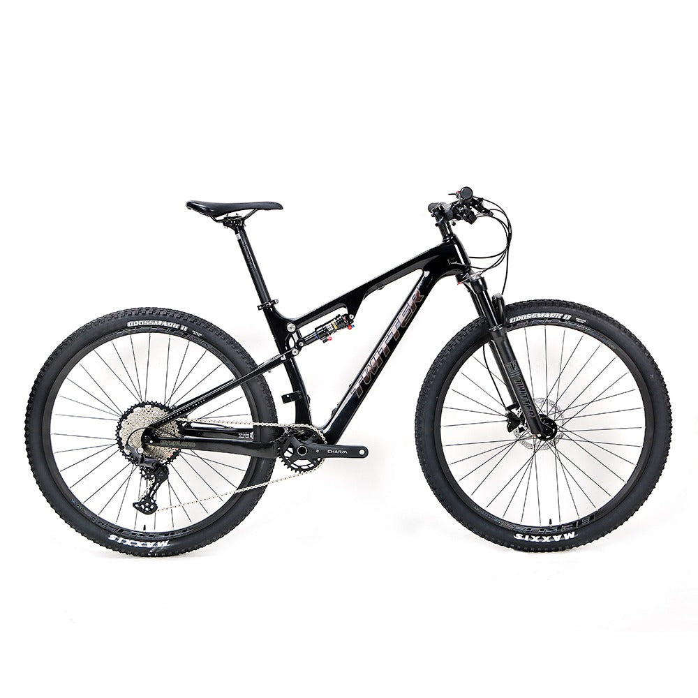 OVERLORD - Carbon Fiber Mountain Bike - Color: Red -