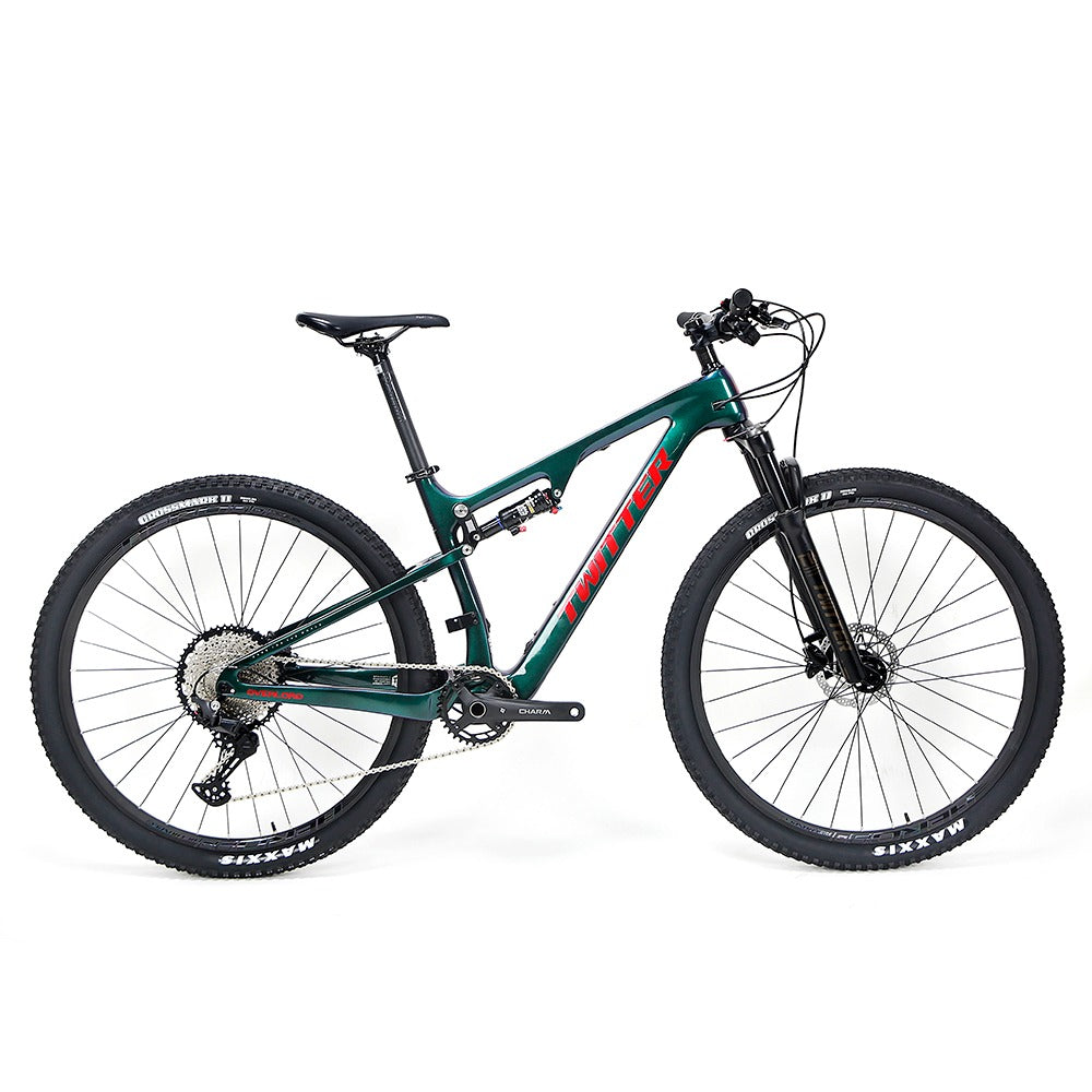 OVERLORD - Carbon Fiber Mountain Bike - Color: Red -