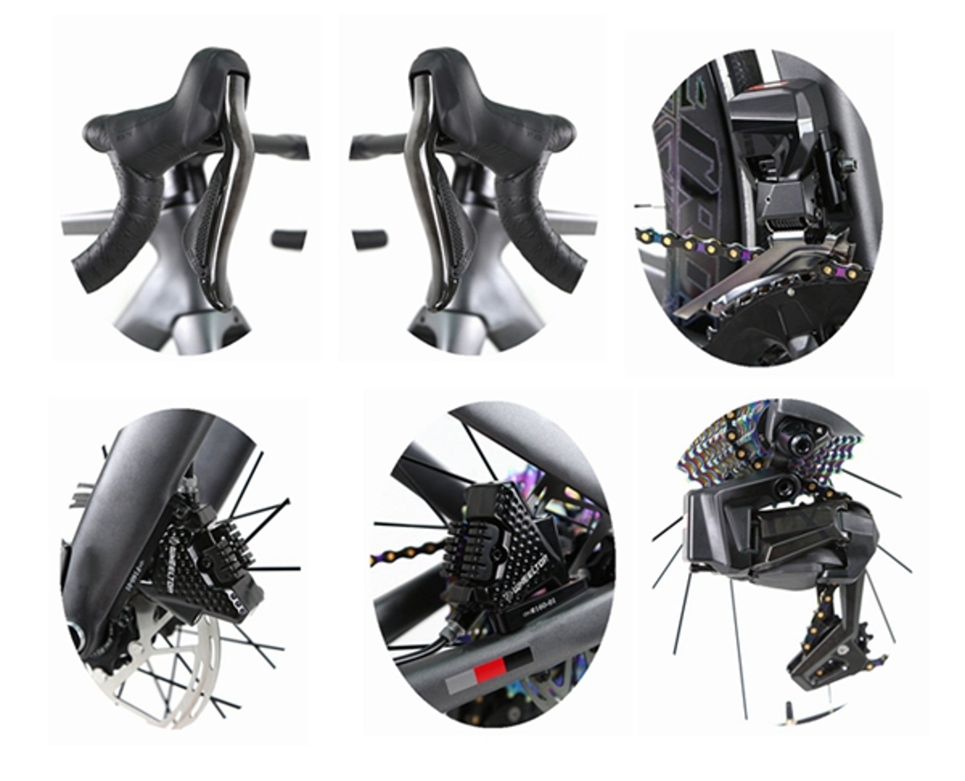 WHEELTOP Road EDS 2×12 Groupset – Full Hydraulic & Wireless for Road Bikes