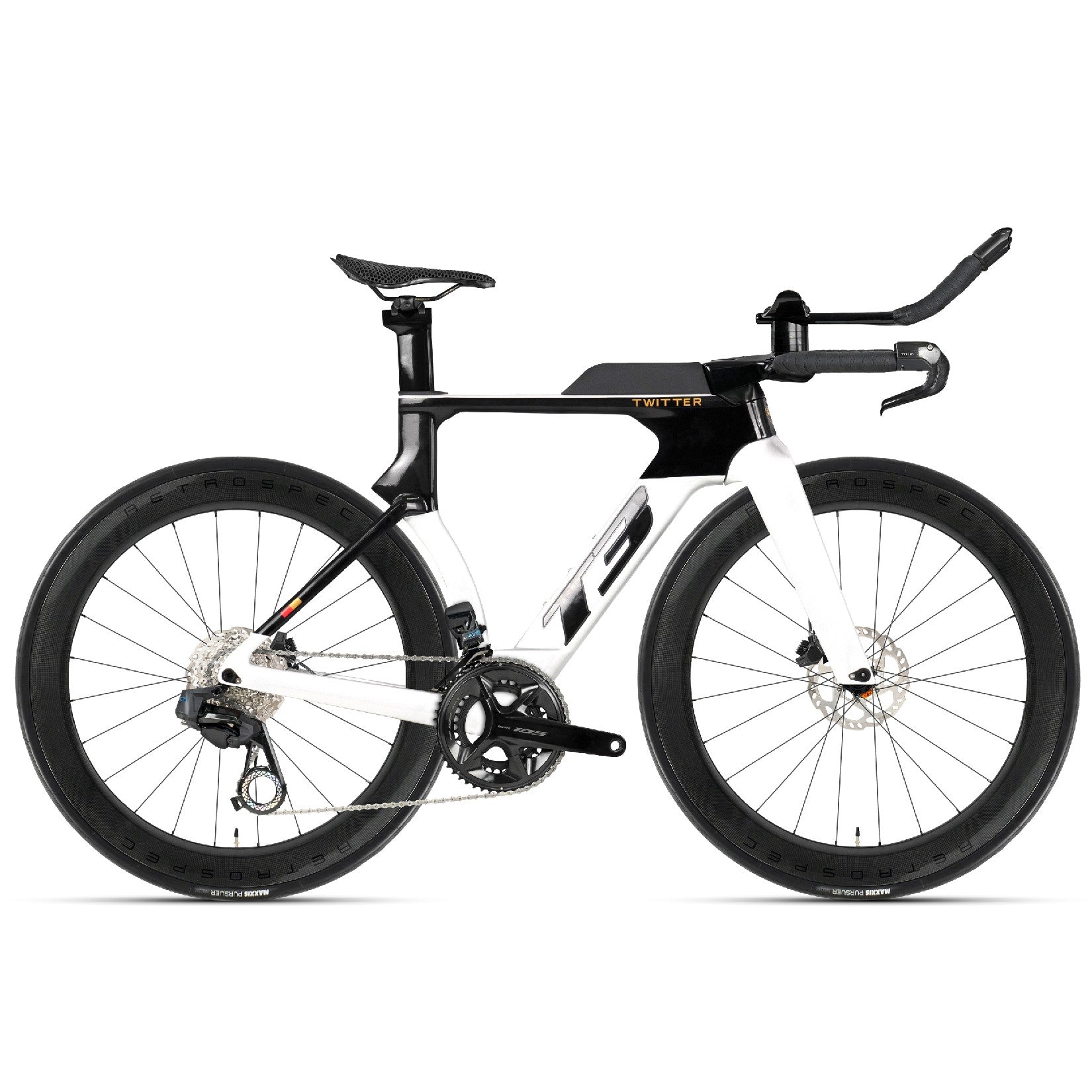 Triathlon T3 Wheeltop Wireless Electric 24S Carbon Road Bike