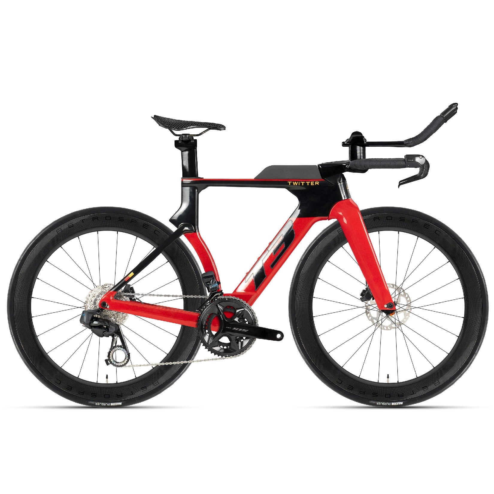 Triathlon T3 Wheeltop Wireless Electric 24S Carbon Road Bike
