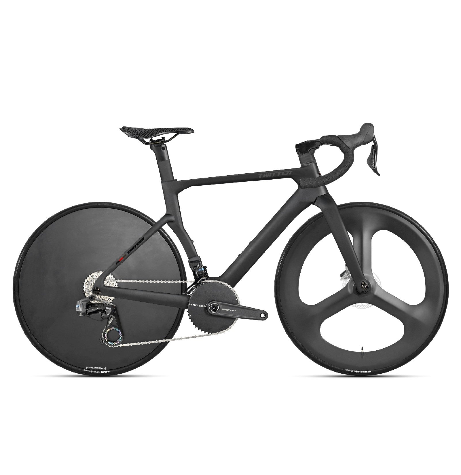 T8 Pro 3 Spoke Full Carbon Fiber Road Bike – Twitter Bikes