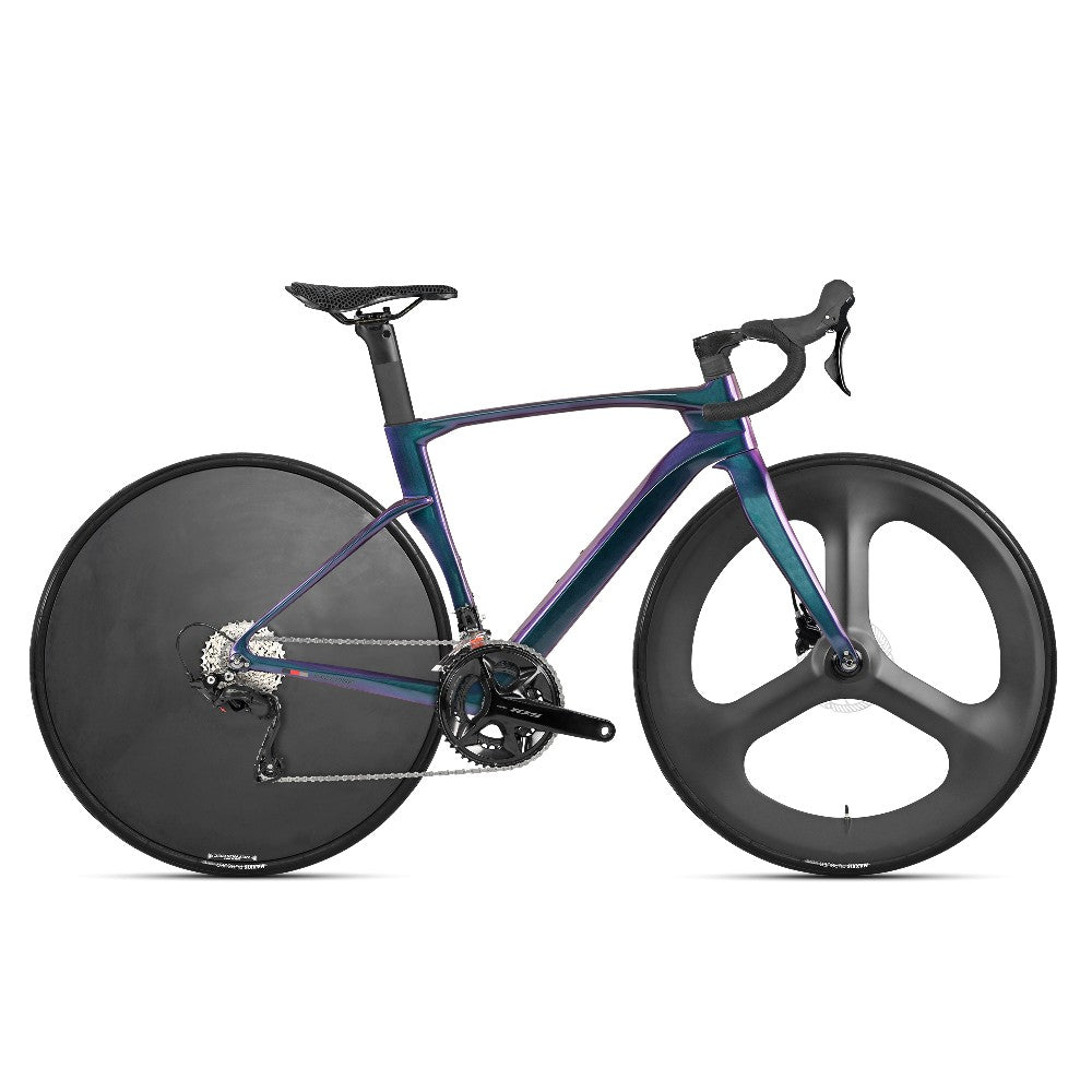 CYCLONE Tri-Spoke+Disc Wheel - TWITTER Road Bike