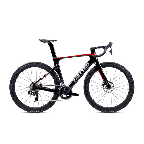 R12 Pro (Carbon Wheel) - WHEELTOP 2*12 Speed - Carbon Road Bike - Bike Size: XS (46cm) - Color: White