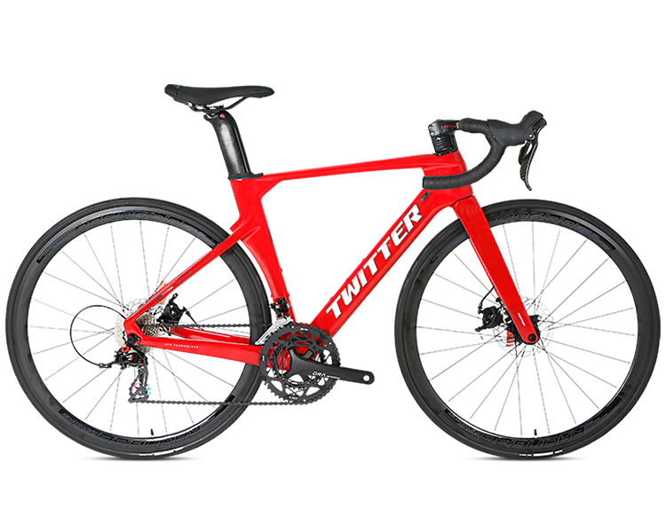 Red top road bike