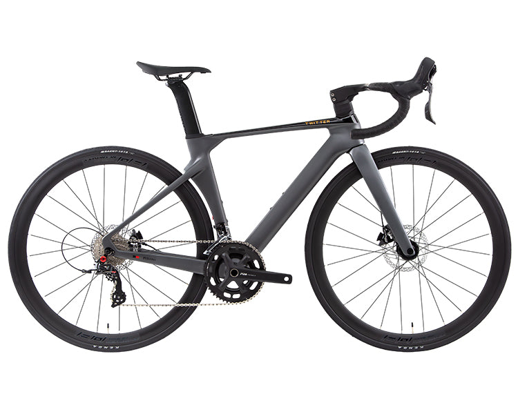 robaロープロファイル (グレー)50keys R5 Pro - 2rd Carbon Road Bike – Twitter Bikes