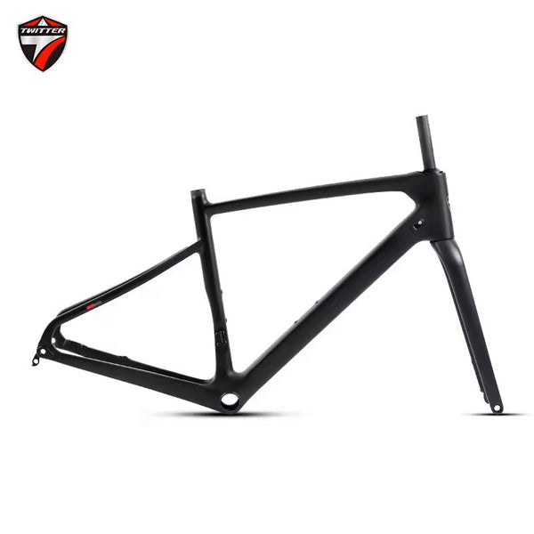 TWITTER GRAVEL V1 Disc Carbon Road Frame Set – T800, 700C