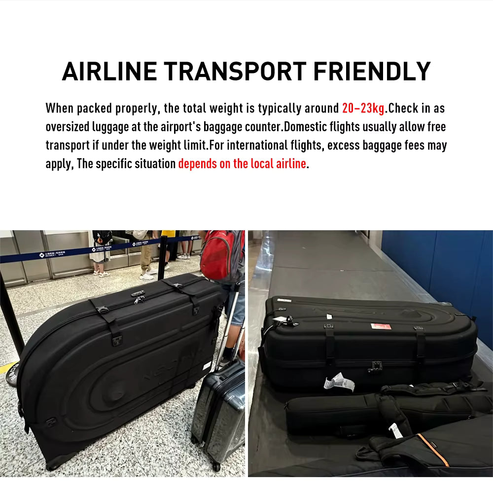 NOOYAH Bike Case BK004S – Ultimate Protection Zero Disassembly Total Freedom