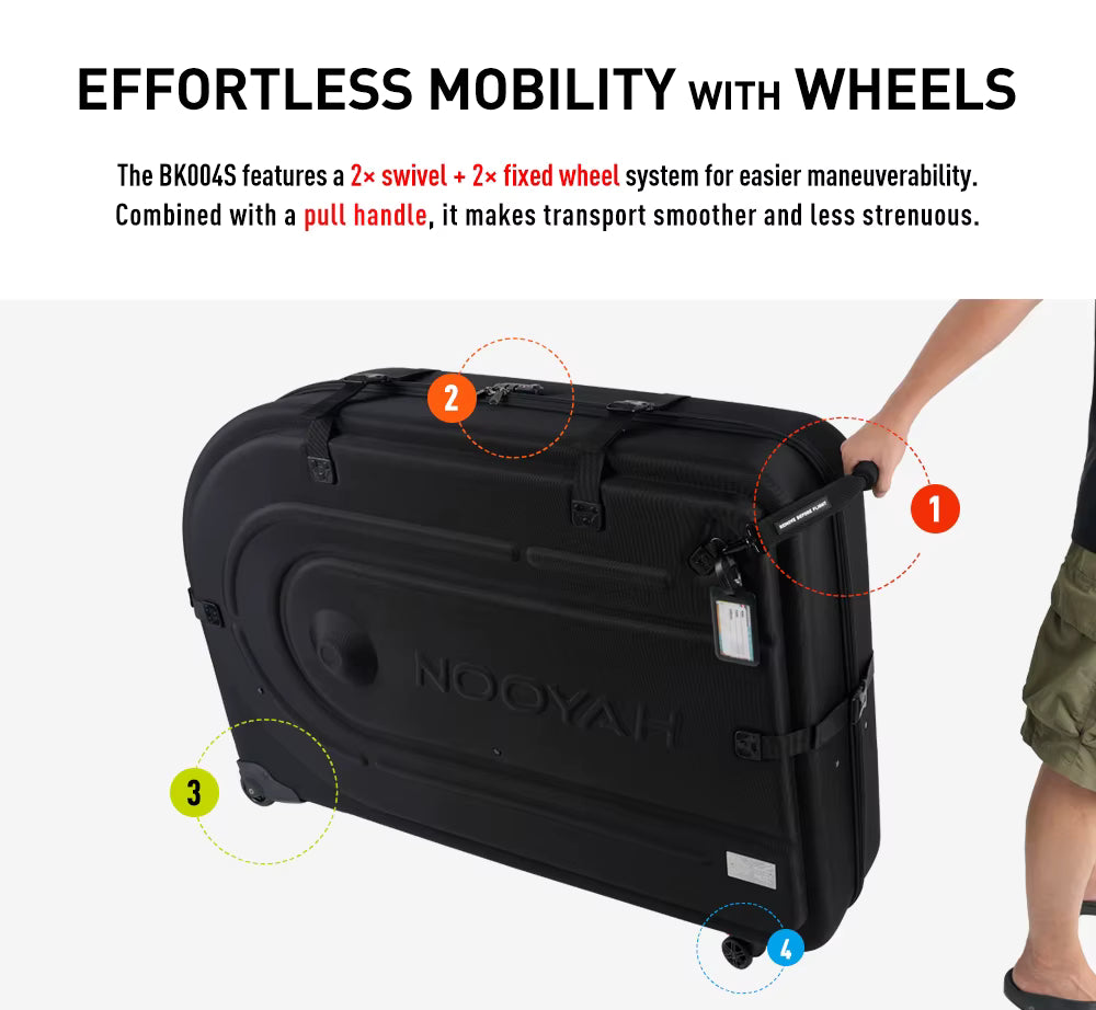 NOOYAH Bike Case BK004S – Ultimate Protection Zero Disassembly Total Freedom