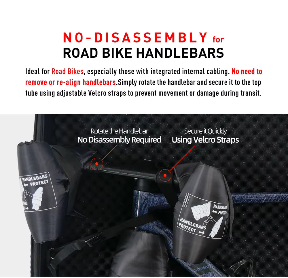 NOOYAH Bike Case BK004S – Ultimate Protection Zero Disassembly Total Freedom