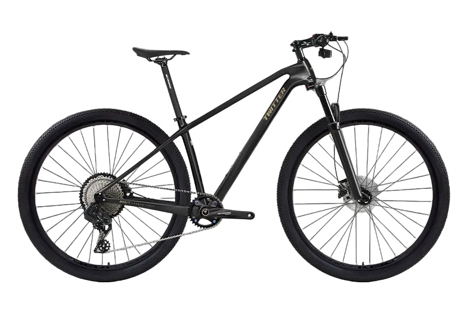 Warrior Pro (Boost) - Twitter Carbon Mountain Bike – Twitter Bikes
