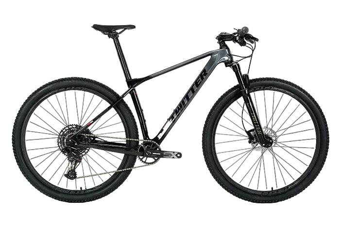 Predator Pro (Boost) - Twitter Carbon Mountain Bike – Twitter Bikes