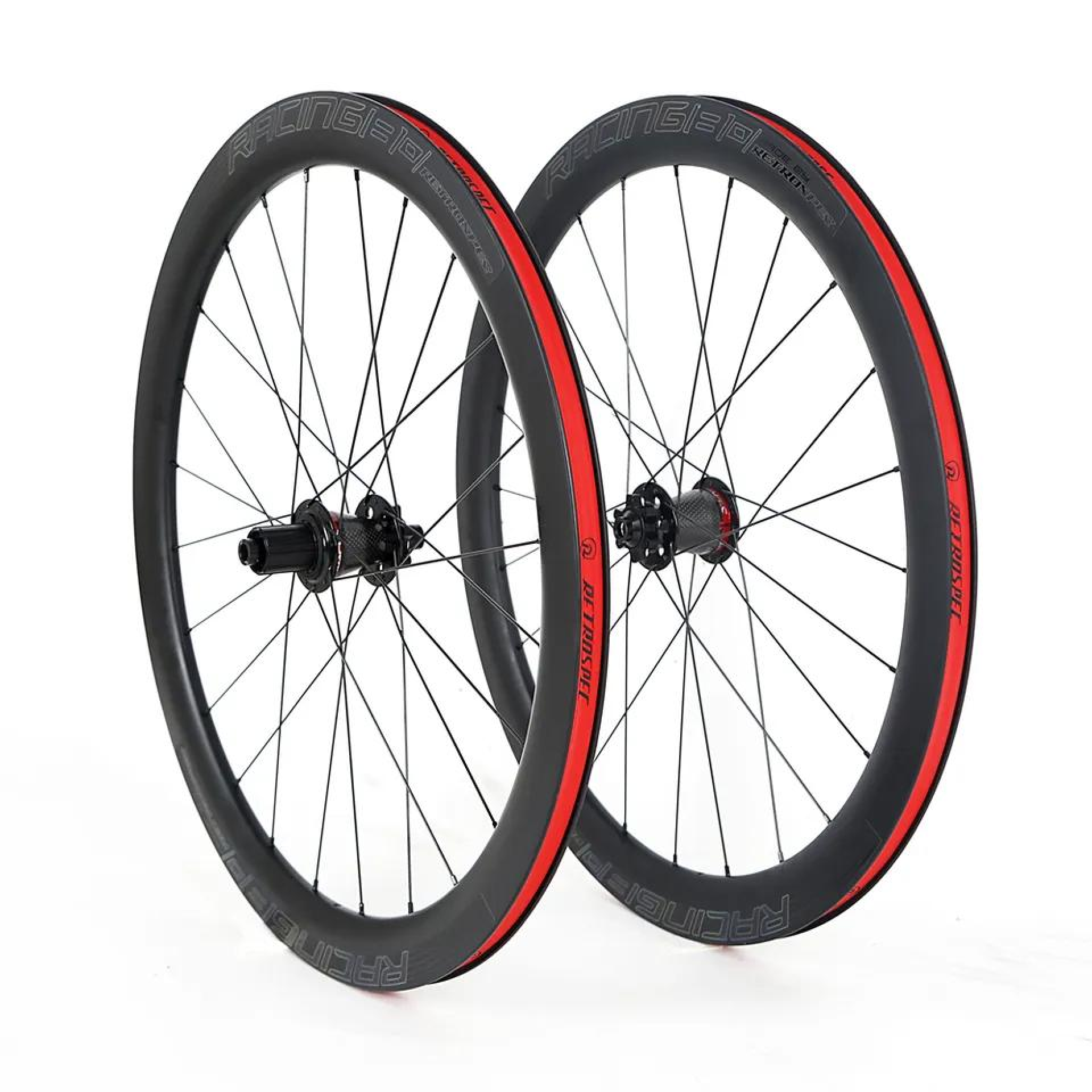 RS-CBR50 ROAD 700C CARBON WHEELSETS for DISC and RIM BRAKE SYSTEMS - -