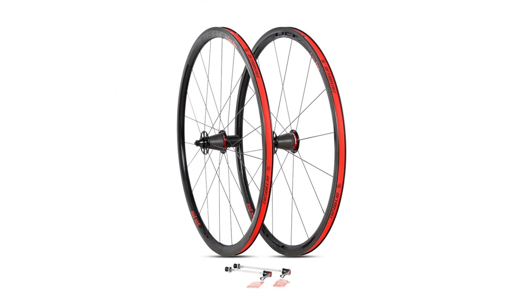 RS CBR30 700c QR Carbon Wheelset for Rim Brake System Twitter Bikes