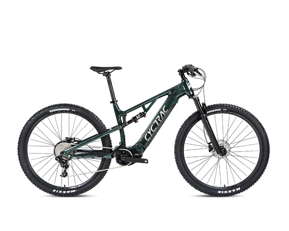 EM6 2025 - SHIMANO DEORE 12 Speed - M510+36V20A (48V15A) - CYCTRAC eMTB - Bike Size (Wheel*Frame): S (27.5"*16") - Color: DarkGreen