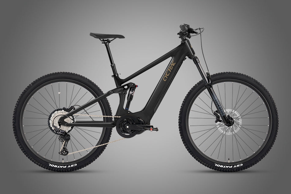 EM6 Cyctrac eMTB in Black