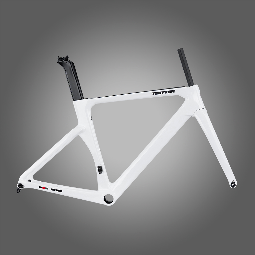 TWITTER R12 Pro Carbon Road Frame Set – High-Modulus Carbon, 700C, Aero Racing, Disc, Thru-Axle