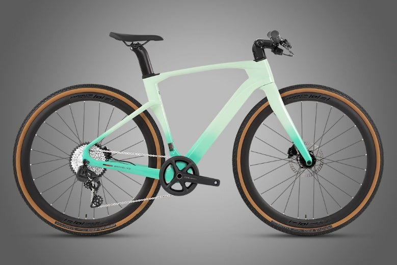 Gravel V3 — Cyan Green (gray)
