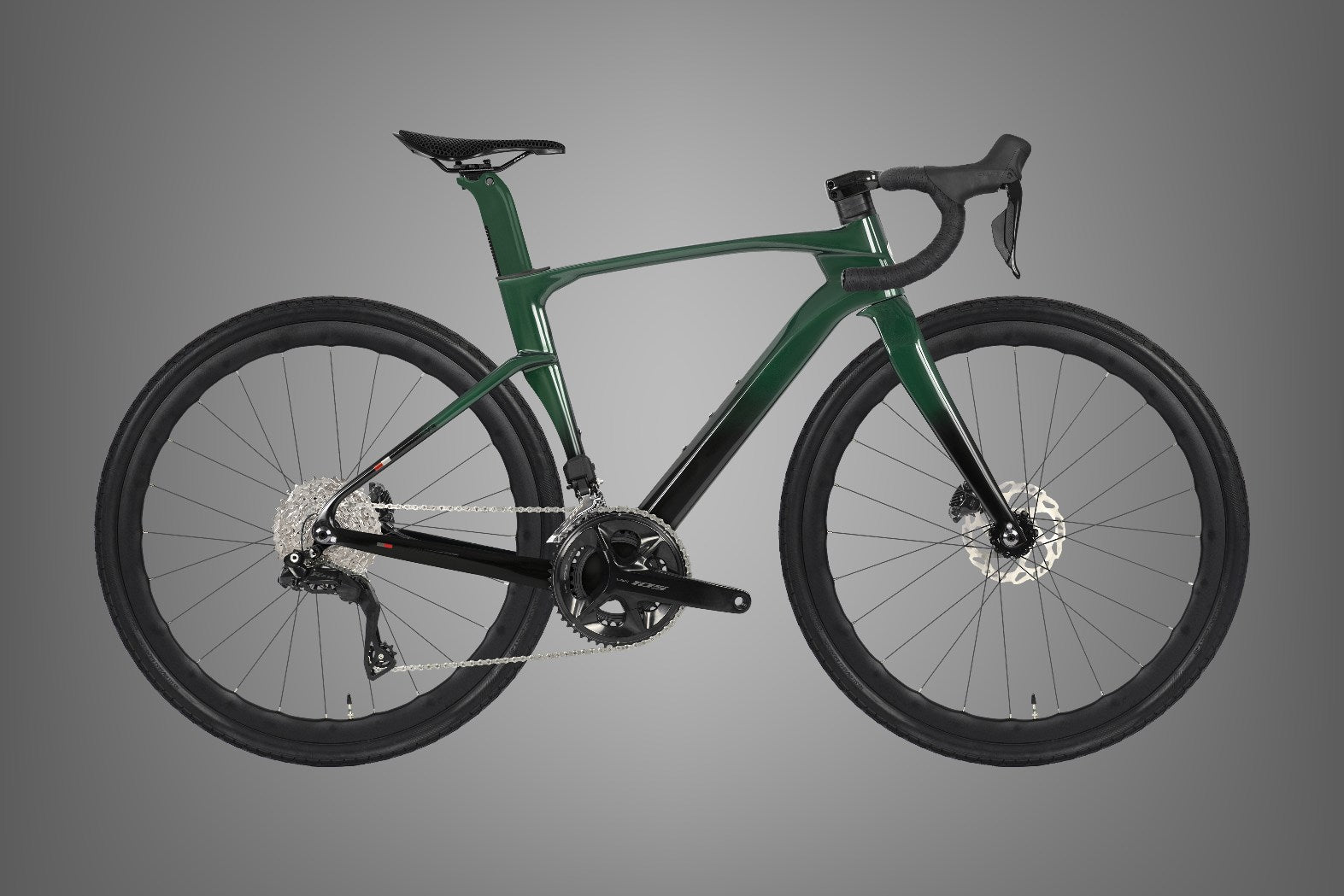 Gravel V3 PRO — British Racing Green (gray)