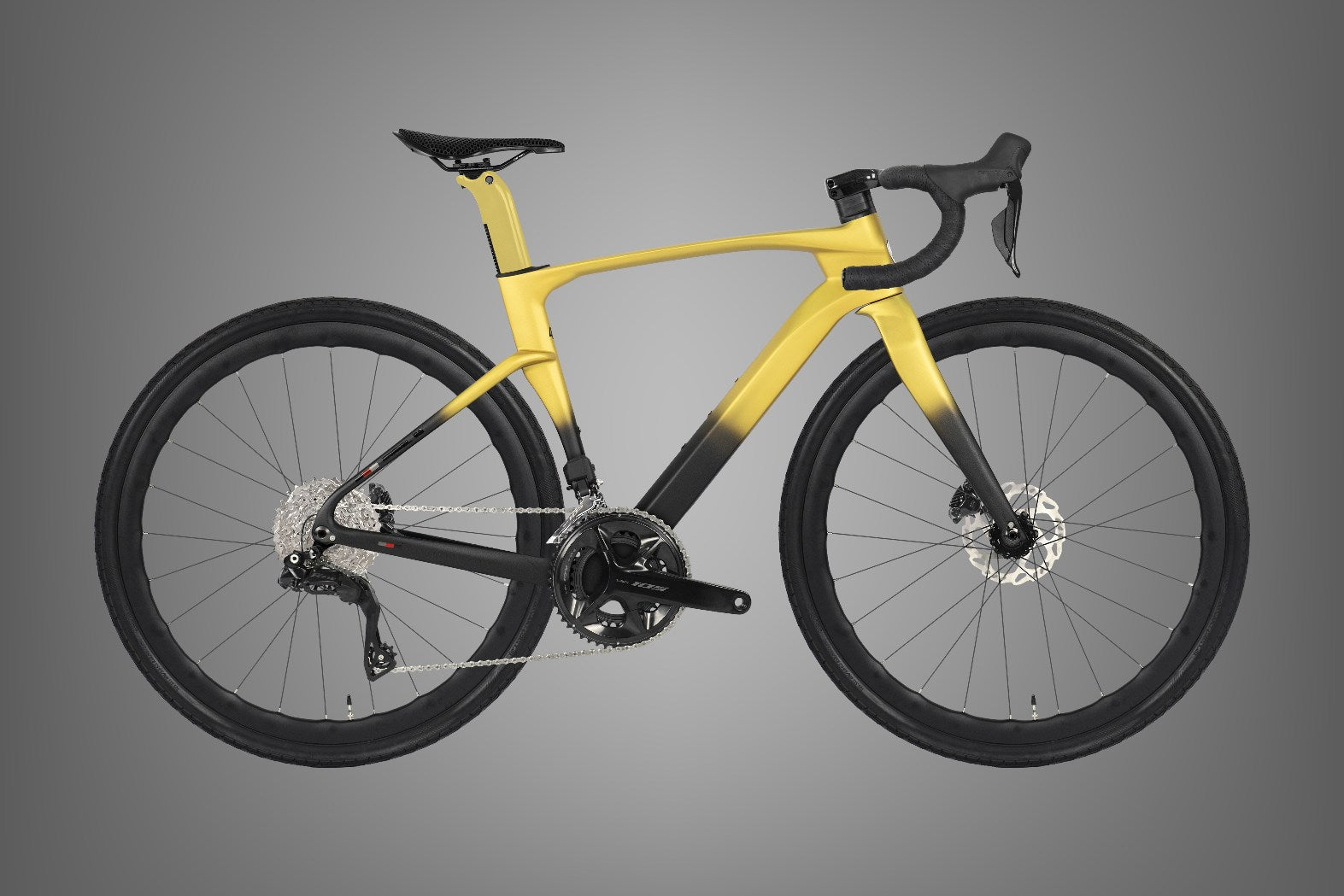 Gravel V3 PRO — Gold Black (gray)
