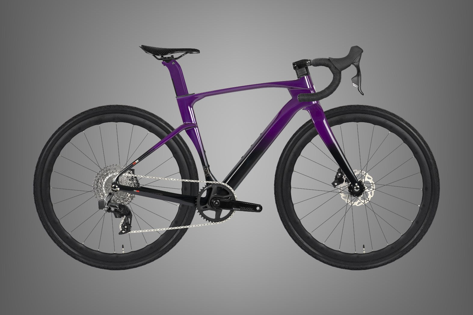 Gravel V3 PRO — Purple Black (gray)
