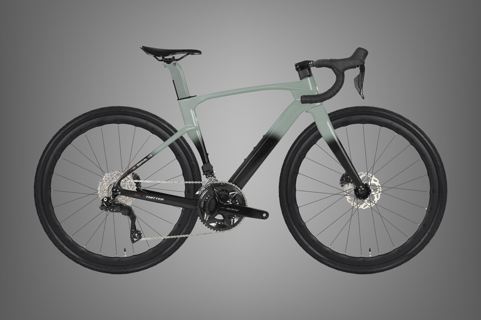 Gravel V3 PRO — Titanium Black (gray)