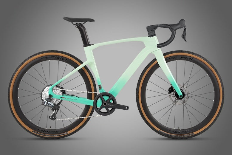Gravel V3 — Cyan Green (gray)
