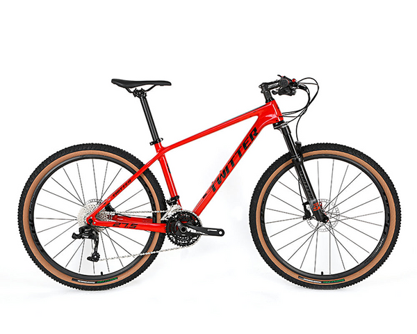 LEOPARD Pro 2025 - RS LTWOO A12 2*12 Speed - Carbon Fiber Mountain Bike - Color: Red - Wheel Size: 27.5