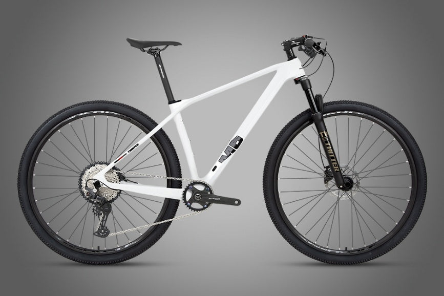 M5 (Boost) — Twitter Carbon Mountain Bike WheelTop EDS OX 13 Speed (Wireless) / White
