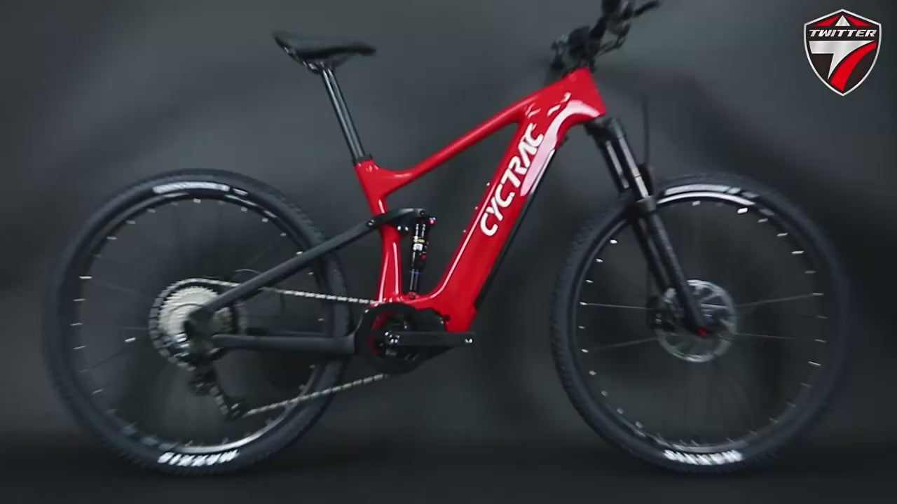 EM10 - Cyctrac Electric Mountain Bike – Twitter Bikes