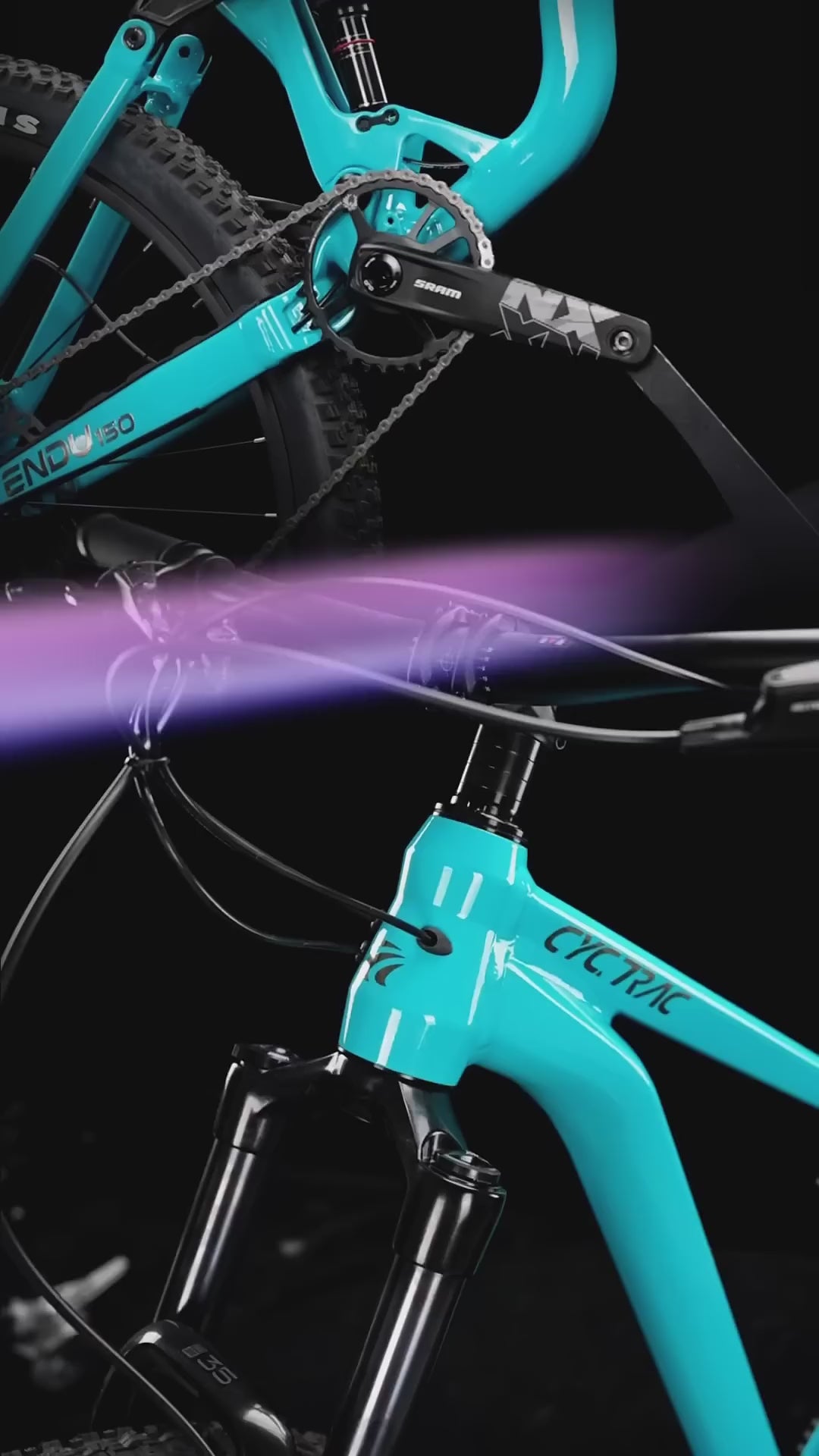 ENDU150 in motion
