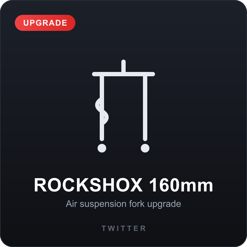 ROCKSHOX Suspension Upgrade