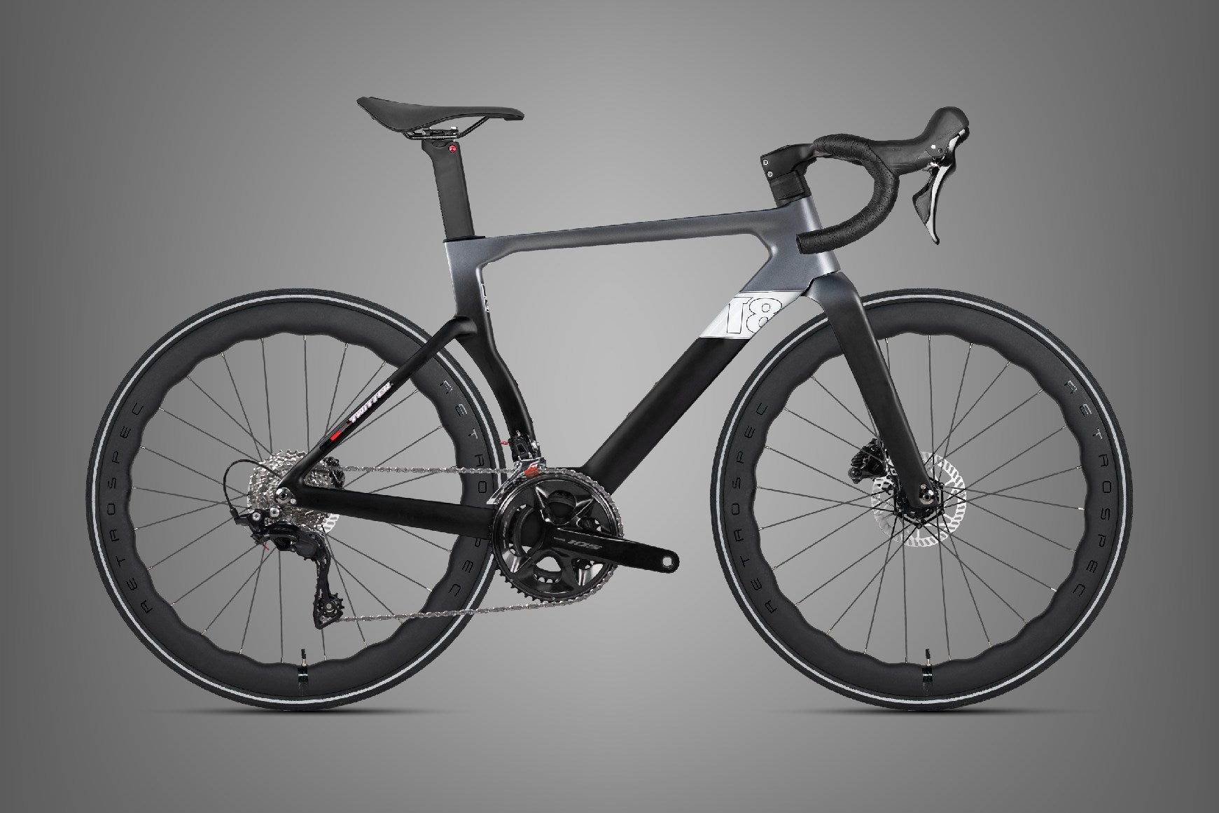 T8 Pro-Disc — Black Dark Gray (gray)