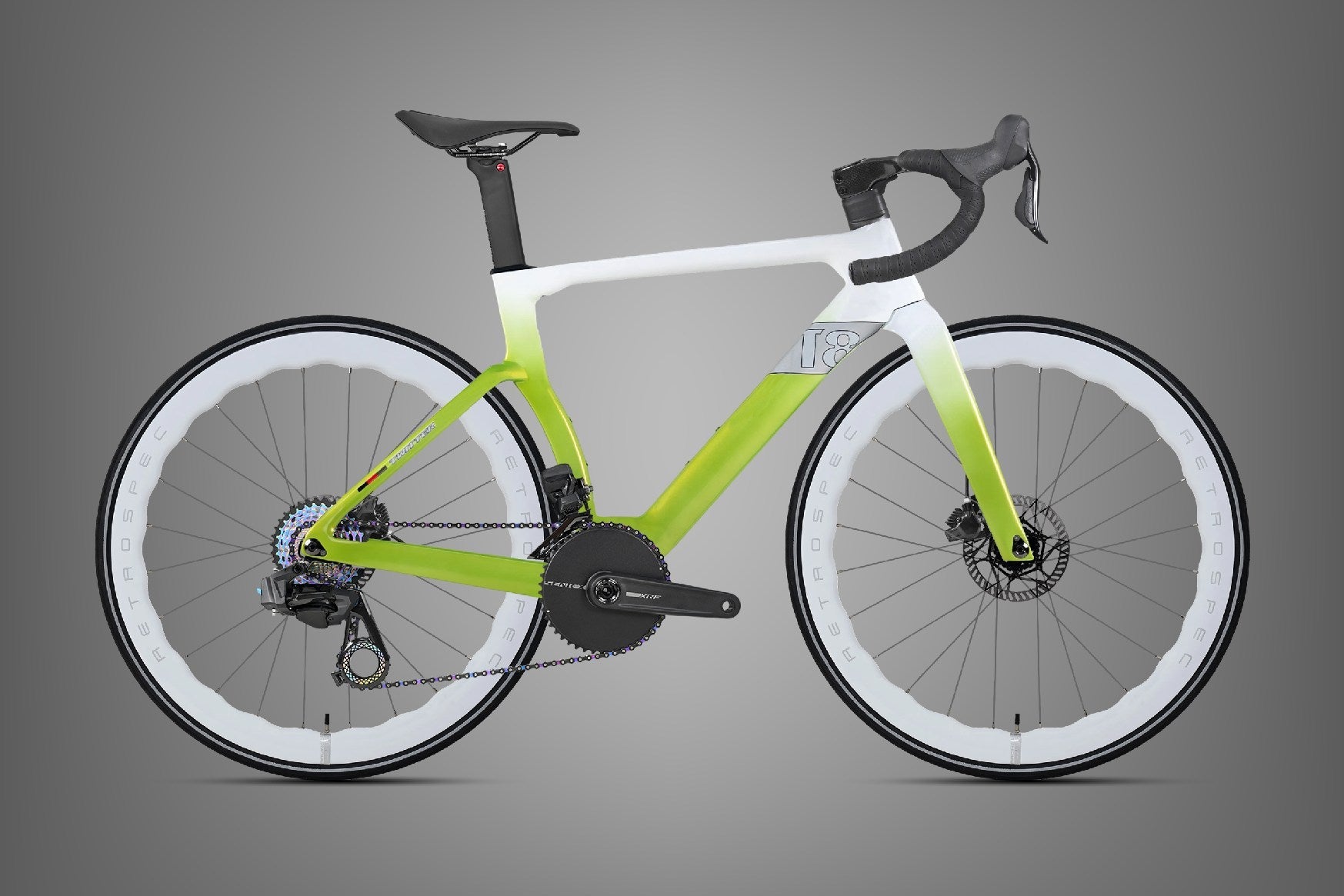 T8 Pro-Disc — White Green (gray)