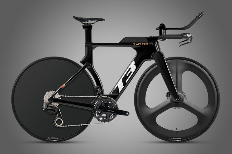 Triathlon T3 Tri-Spoke (TT) — GlossBlack (gray)
